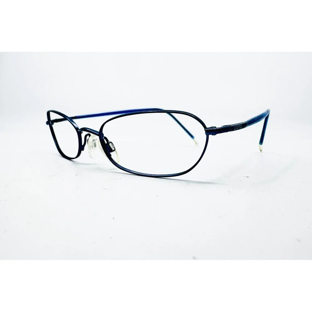 Esprit Eyeglasses Frames Womens Blue 9182 Color-043 Oval Metal 50-19-140